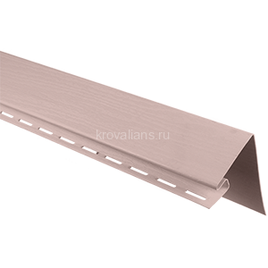 Альта-Профиль (Blockhouse) Планка "околооконная" персиковая  3,00м Т- 17