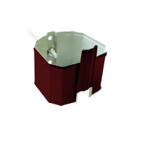 Vortex 127/102 Кронштейн трубы на кирпич прямоугольный PE RAL 3005