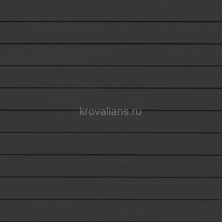 Фиброцементный сайдинг Cedral (Кедрал) Wood C04 Ночной лес 3600х190х10 /1 шт/