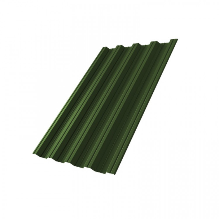 Профнастил HC44A Grand Line 0,5 Velur RAL 6020 хромовая зелень