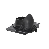 Gervent Проходной элемент, кровли Universal, черный RAL 9005 Static