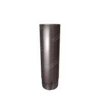 Optima 125/90 Труба круглая 90мм 2м RAL 8017 шоколад