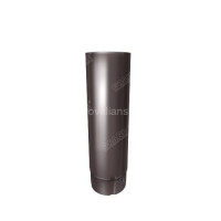 Optima 125/90 Труба круглая 90мм 2м RAL 8017 шоколад