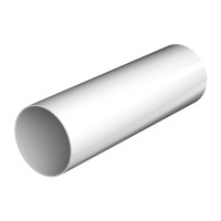 ТехноНИКОЛЬ 125/82 Труба, белый (1,5м)