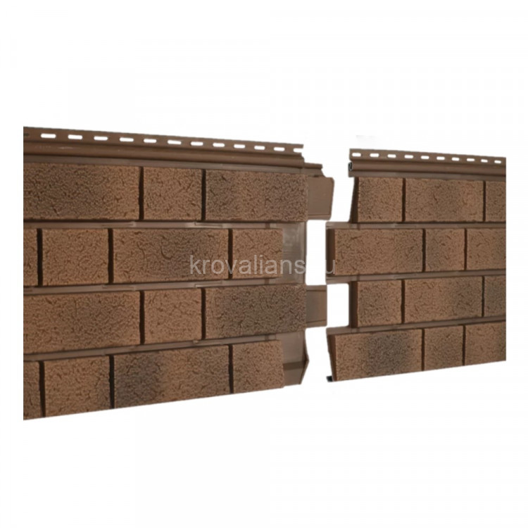 Ю-Пласт Сайдинг STONE-HOUSE S-Lock Клинкер Балтик Магма 0,292*1,950мм (1уп=15шт/8,55м2) заказ