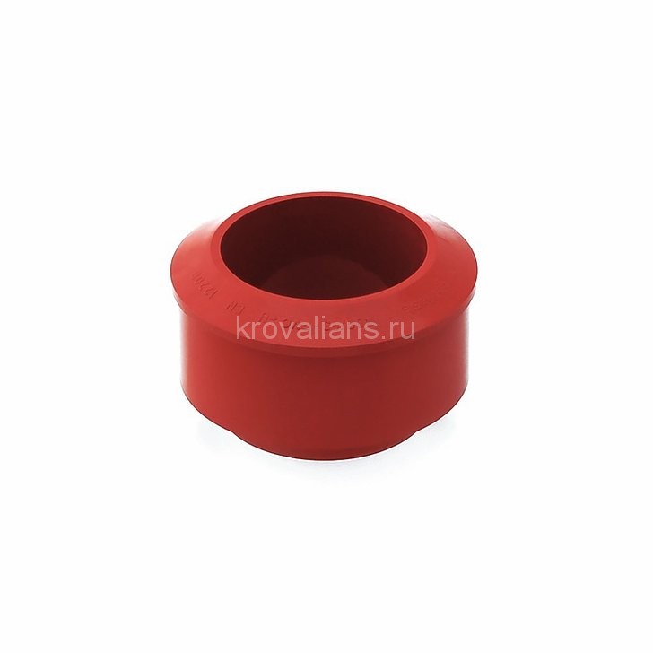 125/90 BRYZA Переходник 90/63мм красный