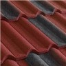Композитная черепица Metrotile (Метротайл) Gallo (Красно-Черный) /лист/