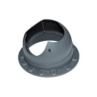 Проходной элемент Krovent Base-VT SEAM для ГОТОВОЙ кровли (D110) Серый