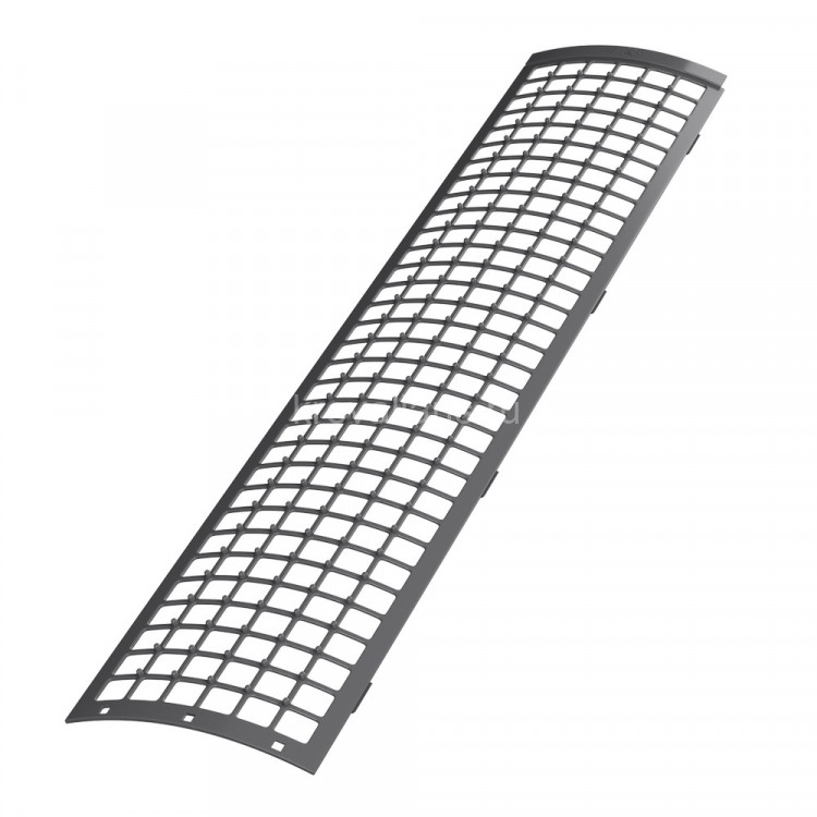 VERAT 125/82 Решетка желоба защитная (0,6 пог.м.), серый