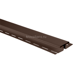 Альта-Профиль (Blockhouse) Планка "соединительная" (H-профиль) 3,05 м. коричневая Т- 18