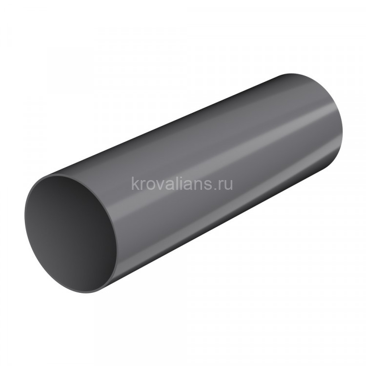 VERAT 125/82 Труба (3м), серый