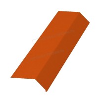 МеталлПрофиль Планка карнизная 100х69х2000 (Полиэстер-01-2004-0.45) /1 шт/